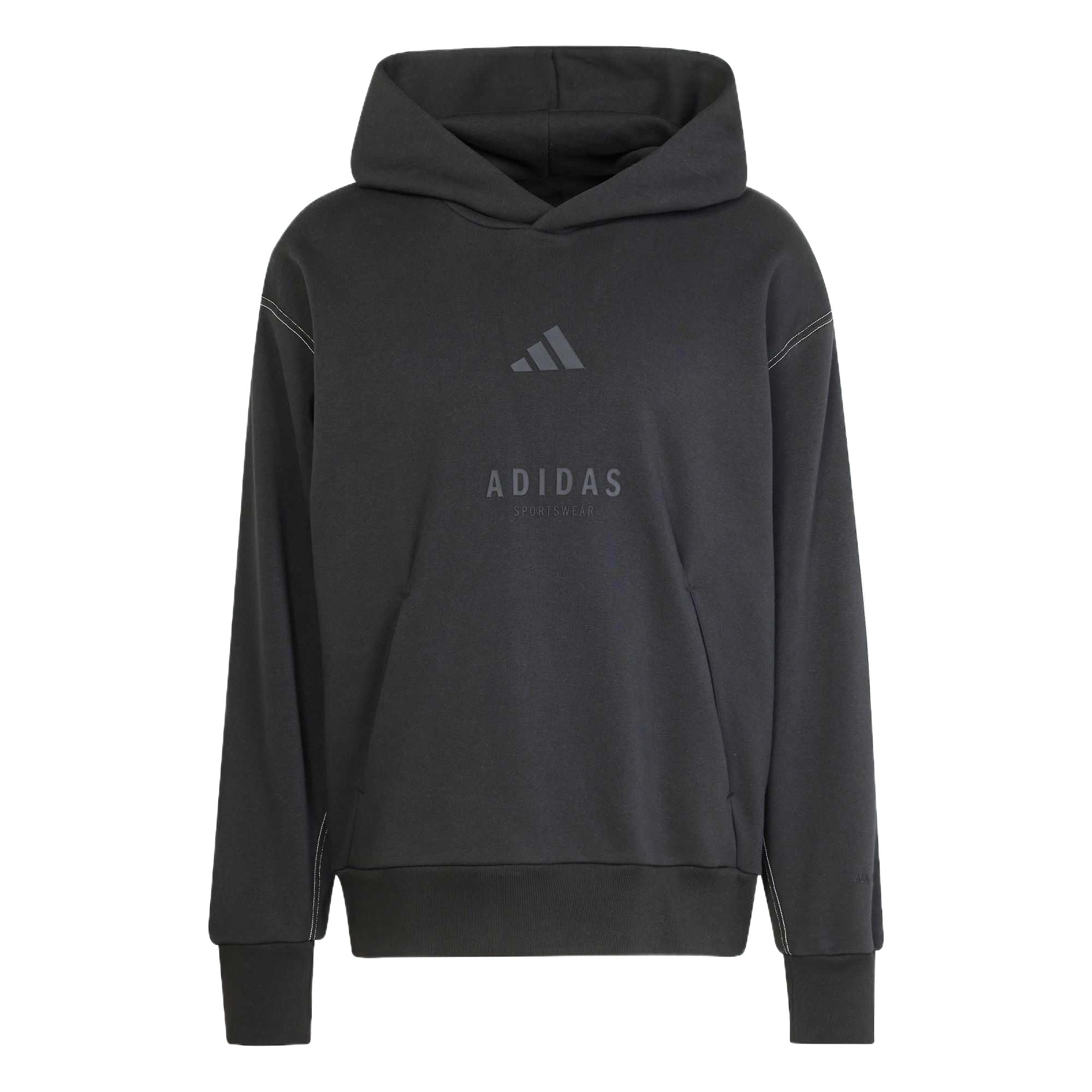 AdiClub All Szn Fleece Graphic Hoodie Adidas, черный — фото 3