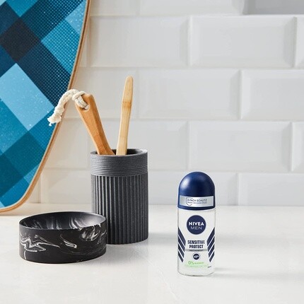Шариковый антиперспирант Men Sensitive Protect Deo для чувствительной кожи, 50 мл, Nivea — фото 3