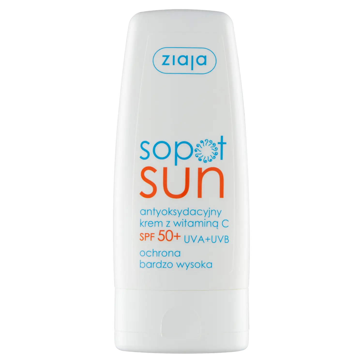 Крем для лица Ziaja — Sopot Sun антиоксидантный с витамином С SPF50+, 50 мл — фото 2