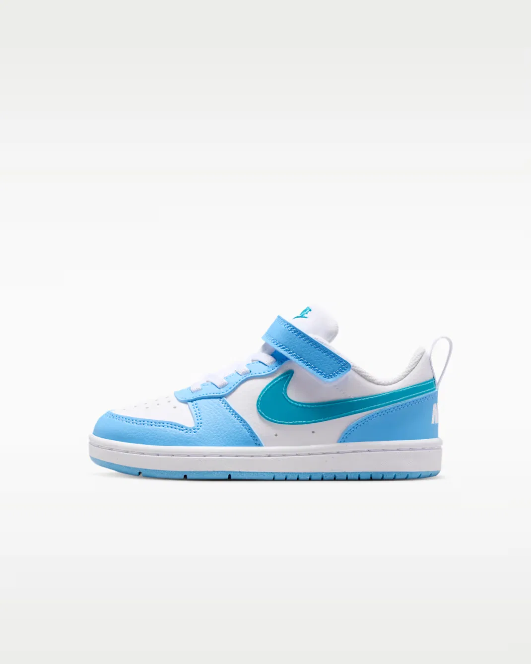 Детская обувь Nike Court Borough Low, White/Football Blue/Energy