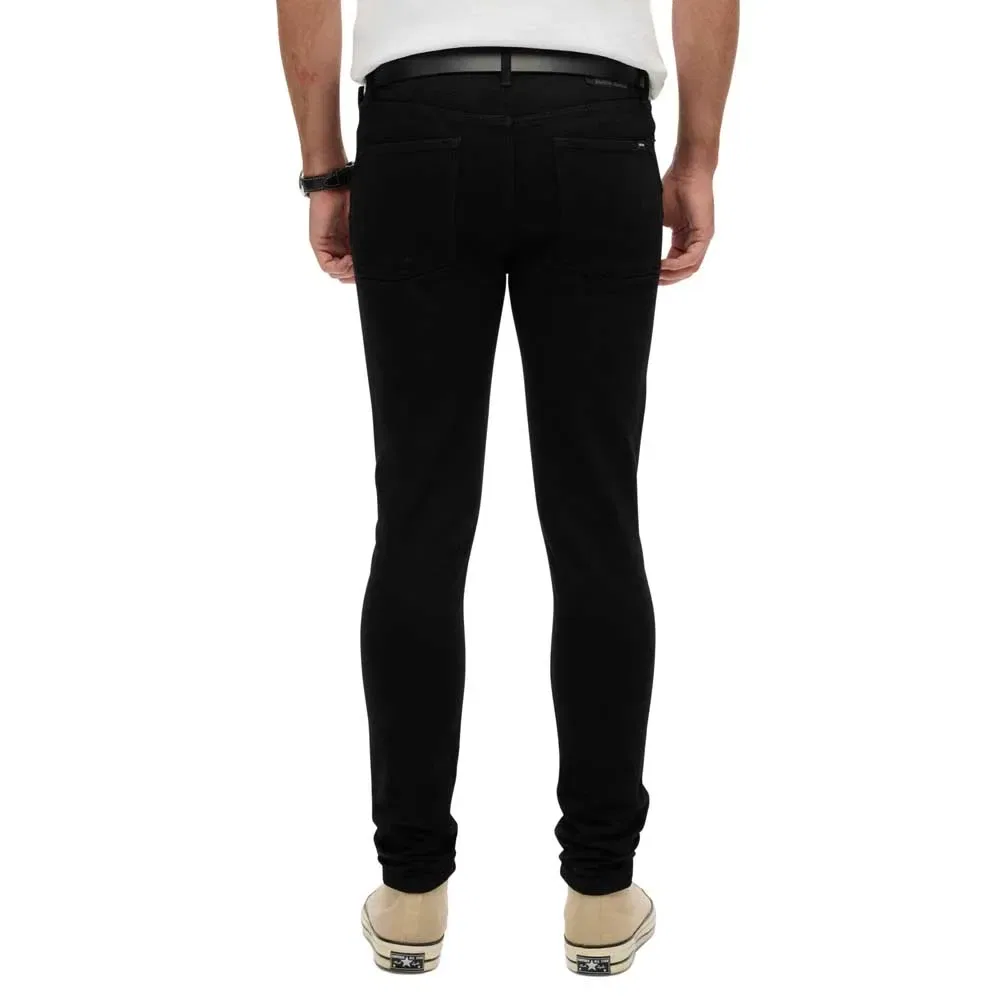 Джинсы Vintage Skinny Fit Superdry, черный — фото 2
