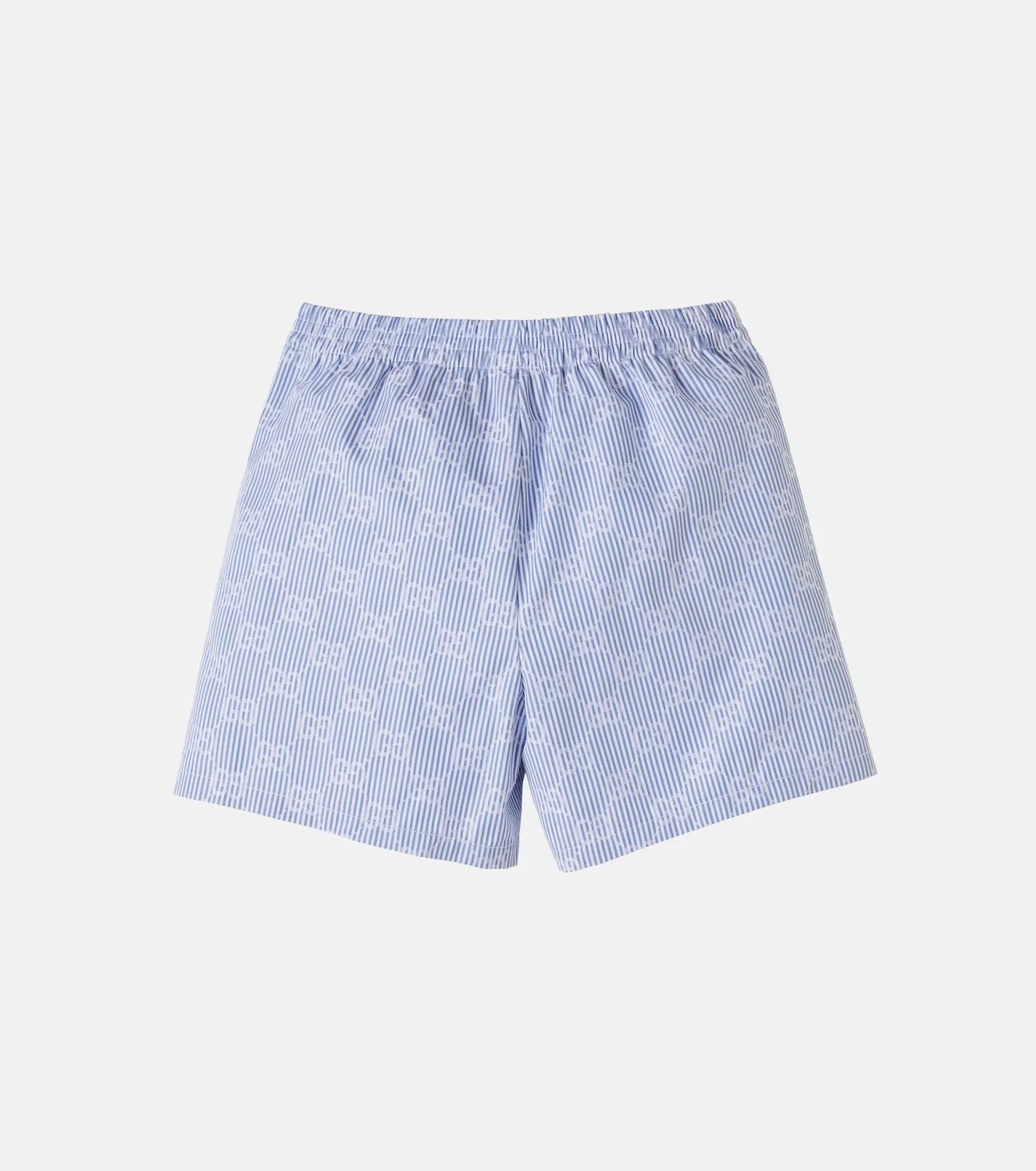 Шорты хлопковые с пуговицами Gucci Kids, белый — фото 3