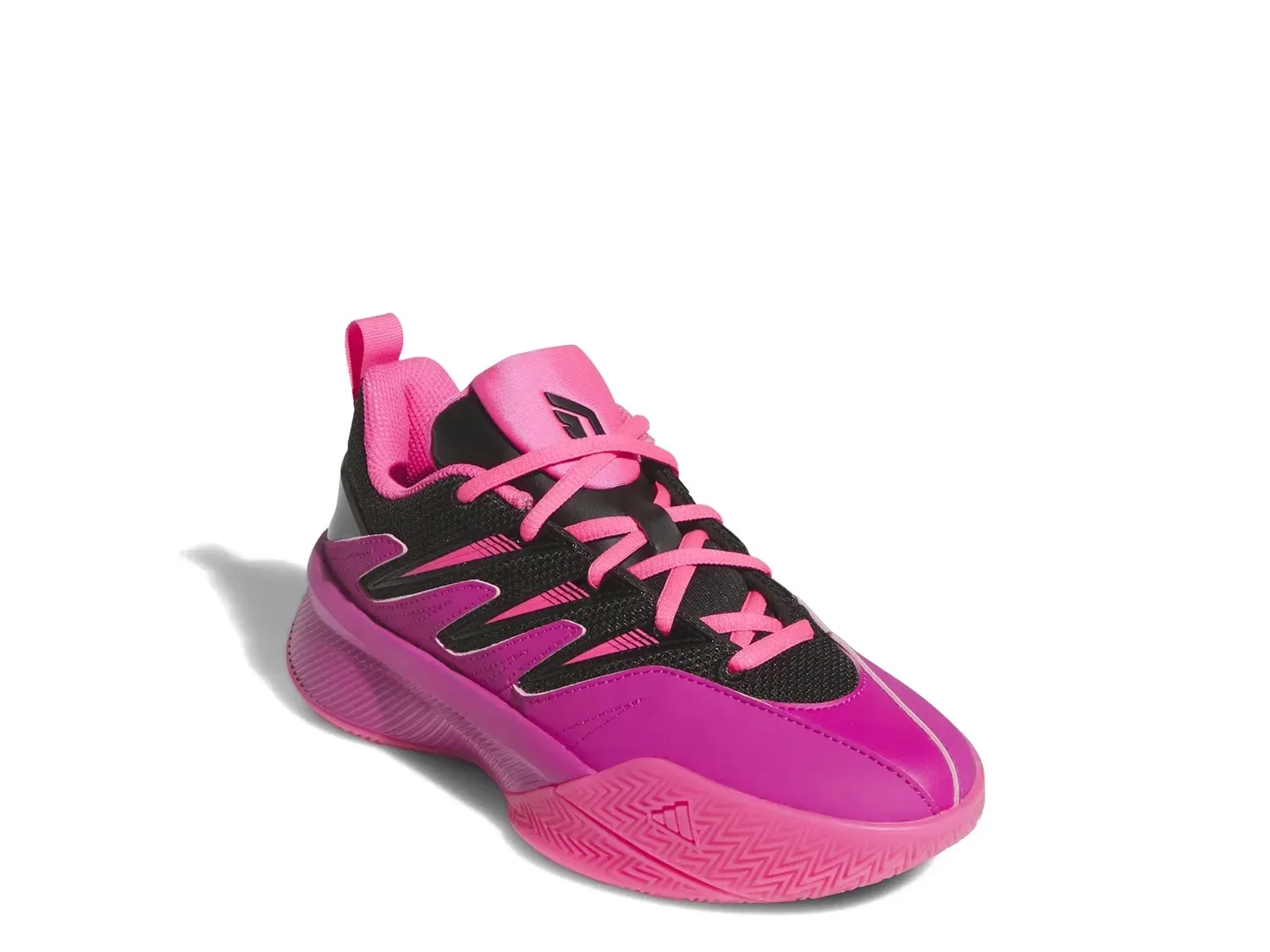 Кроссовки детские Dame Certified 3, adidas, ярко-розовый