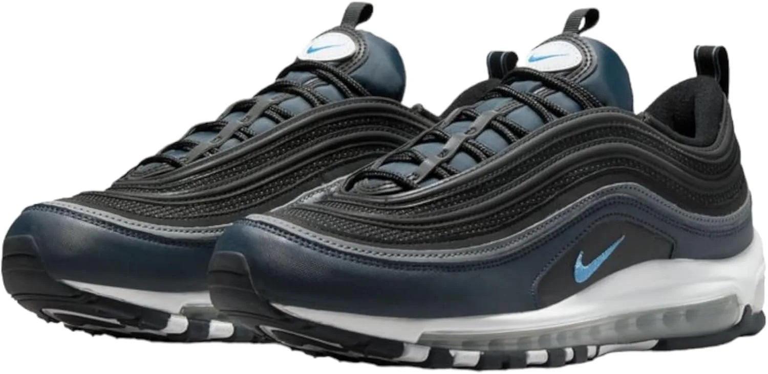 Мужские кроссовки NIKE Air Max 97, черный/синий — фото 2