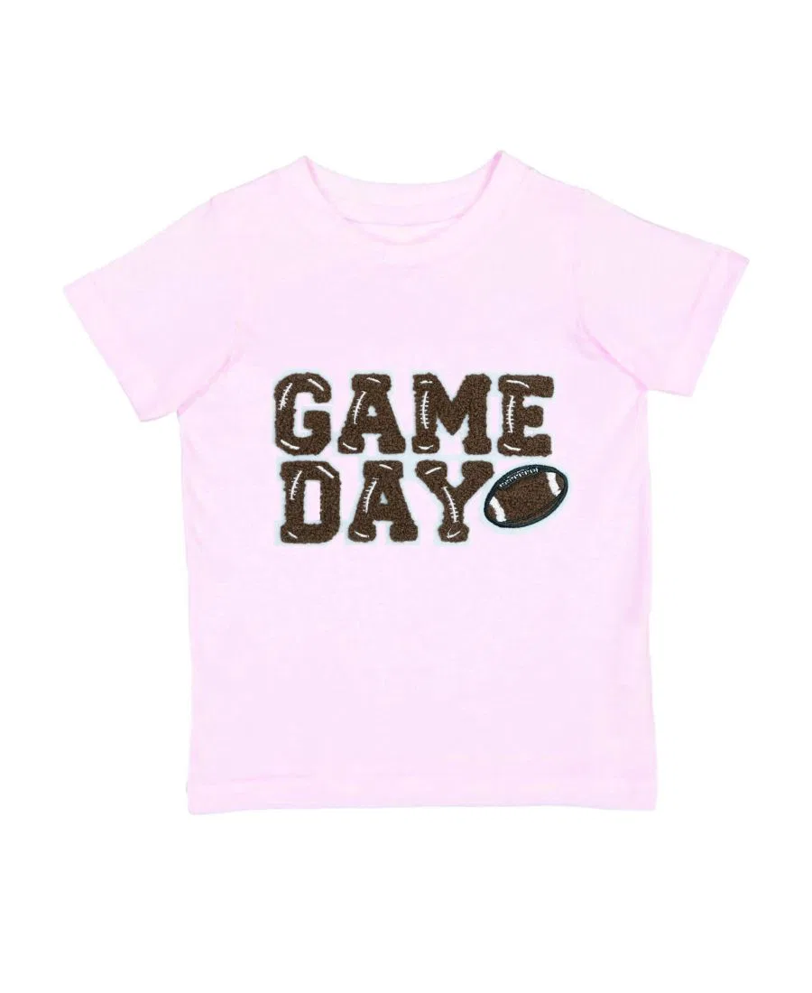 Футболка с коротким рукавом и патчем Game Day Patch Sweet Wink, Ballet Pink