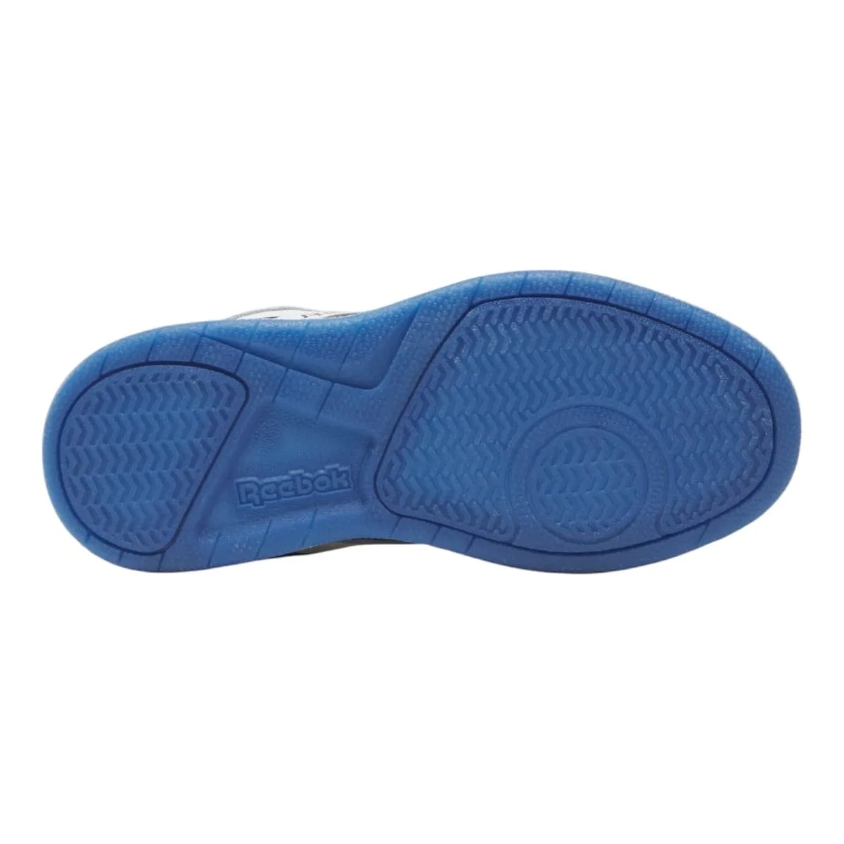 Детские кроссовки для мальчиков с высоким берцем Reebok BB 4500 Court, White Navy Ice — фото 3