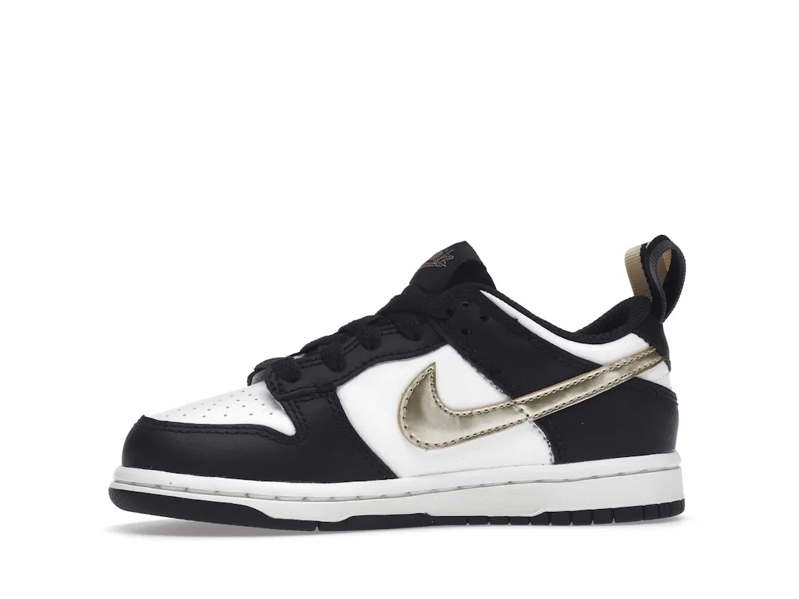 Детские кроссовки Lifestyle Nike Dunk Low SE, Off Noir/Metallic Pewter/Summit White — фото 3