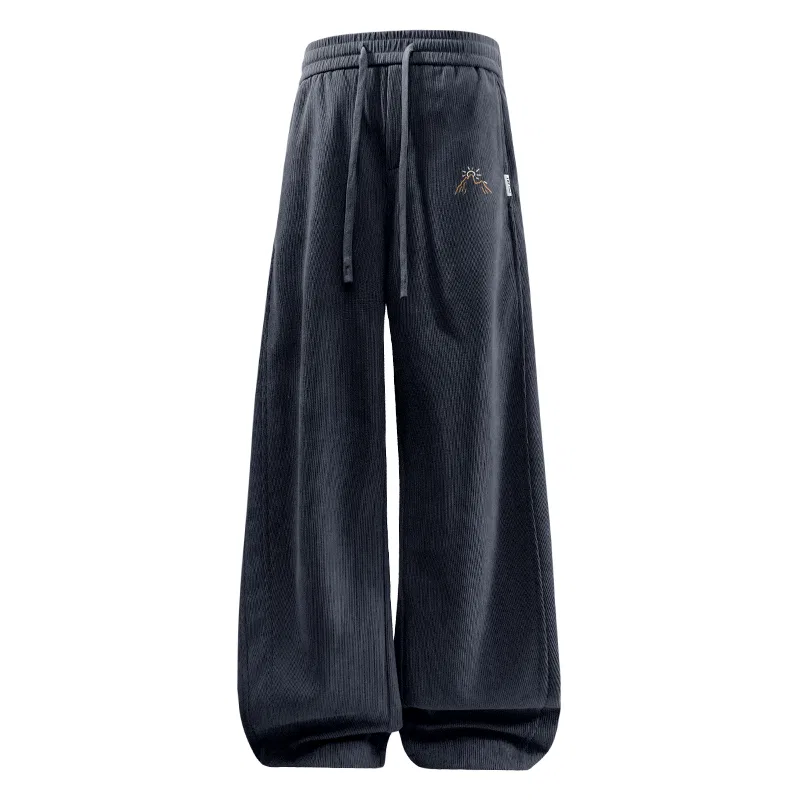 Детские повседневные брюки свободного кроя MINISO, Dark Gray
