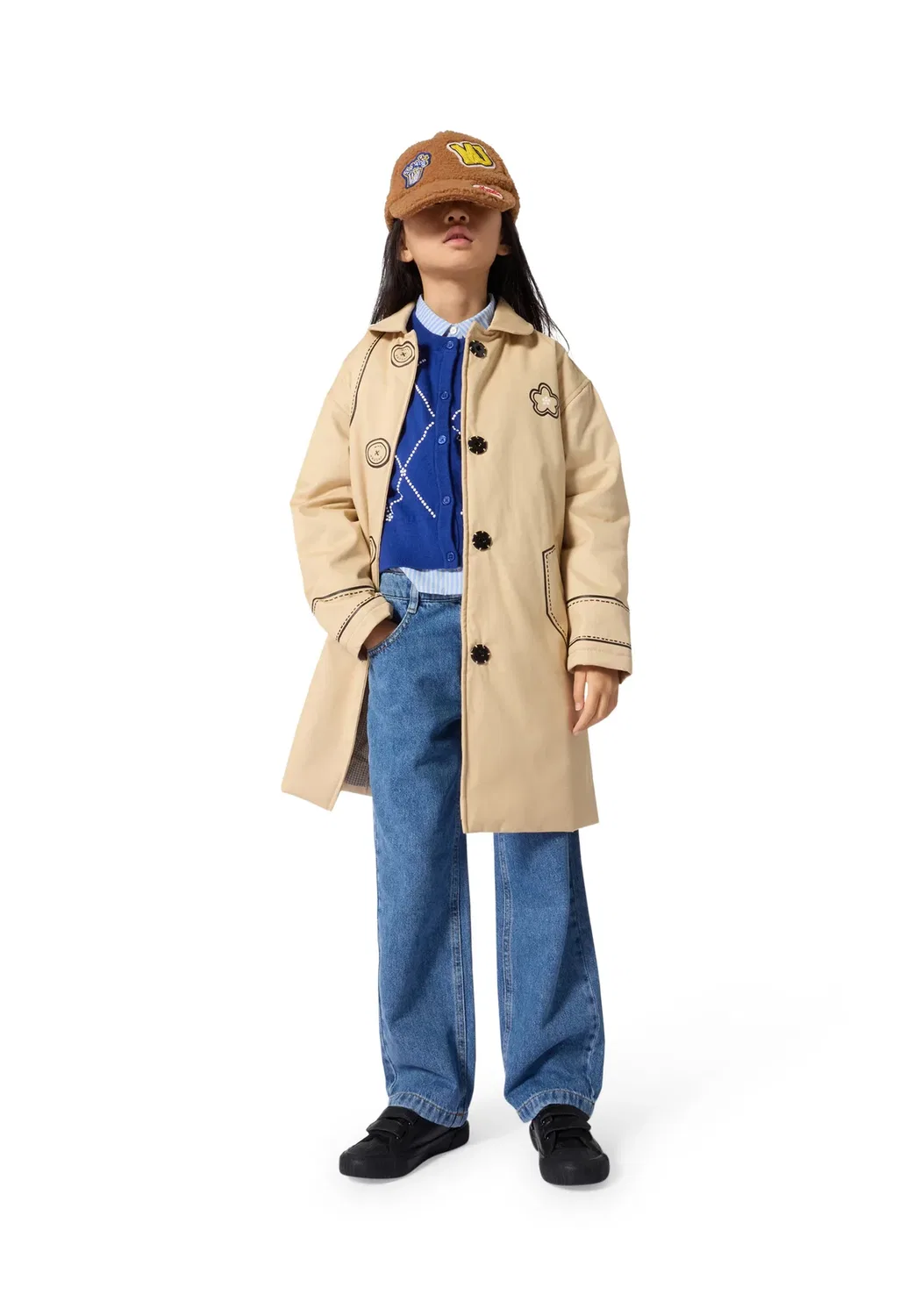 Тренч - тренчкот Marc Jacobs Kids, Honey
