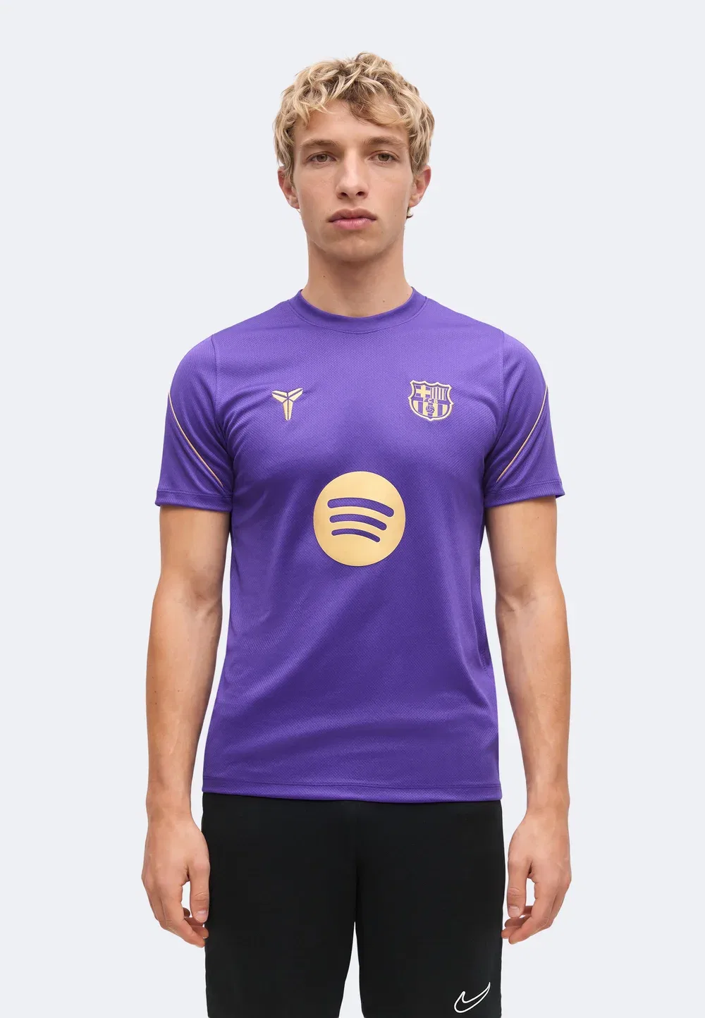 Фкб - футбольная майка Nike Performance, Field Purple/Elemental Gold/Black/Metallic Gold-Coloured