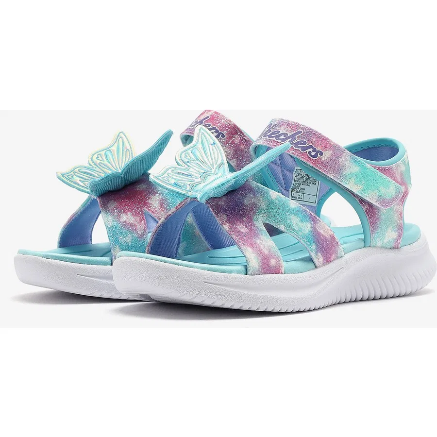 Сандалии с подсветкой Jumpsters Butterfly Brites Skechers, Розовый — фото 3