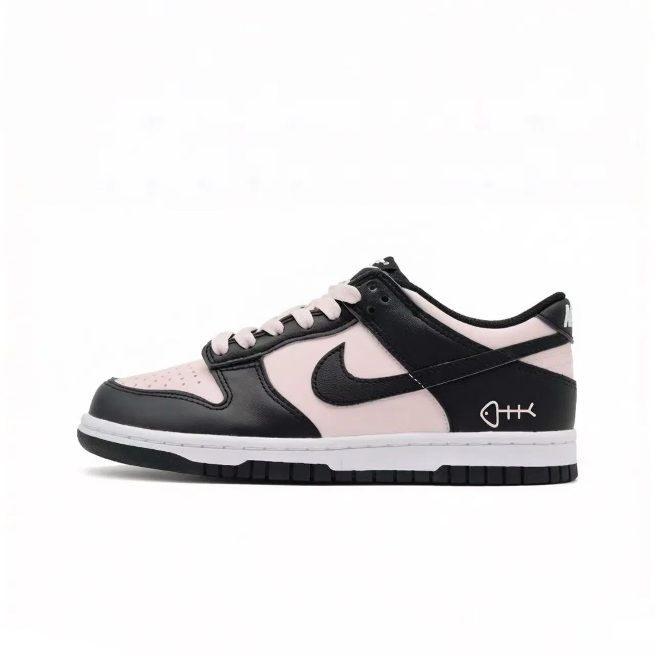 Кроссовки для скейтбординга Dunk, Nike, Black Pink
