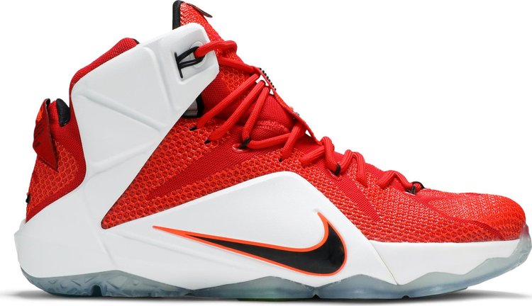 Кроссовки Nike LeBron 12 'Heart Of A Lion', красный - фото