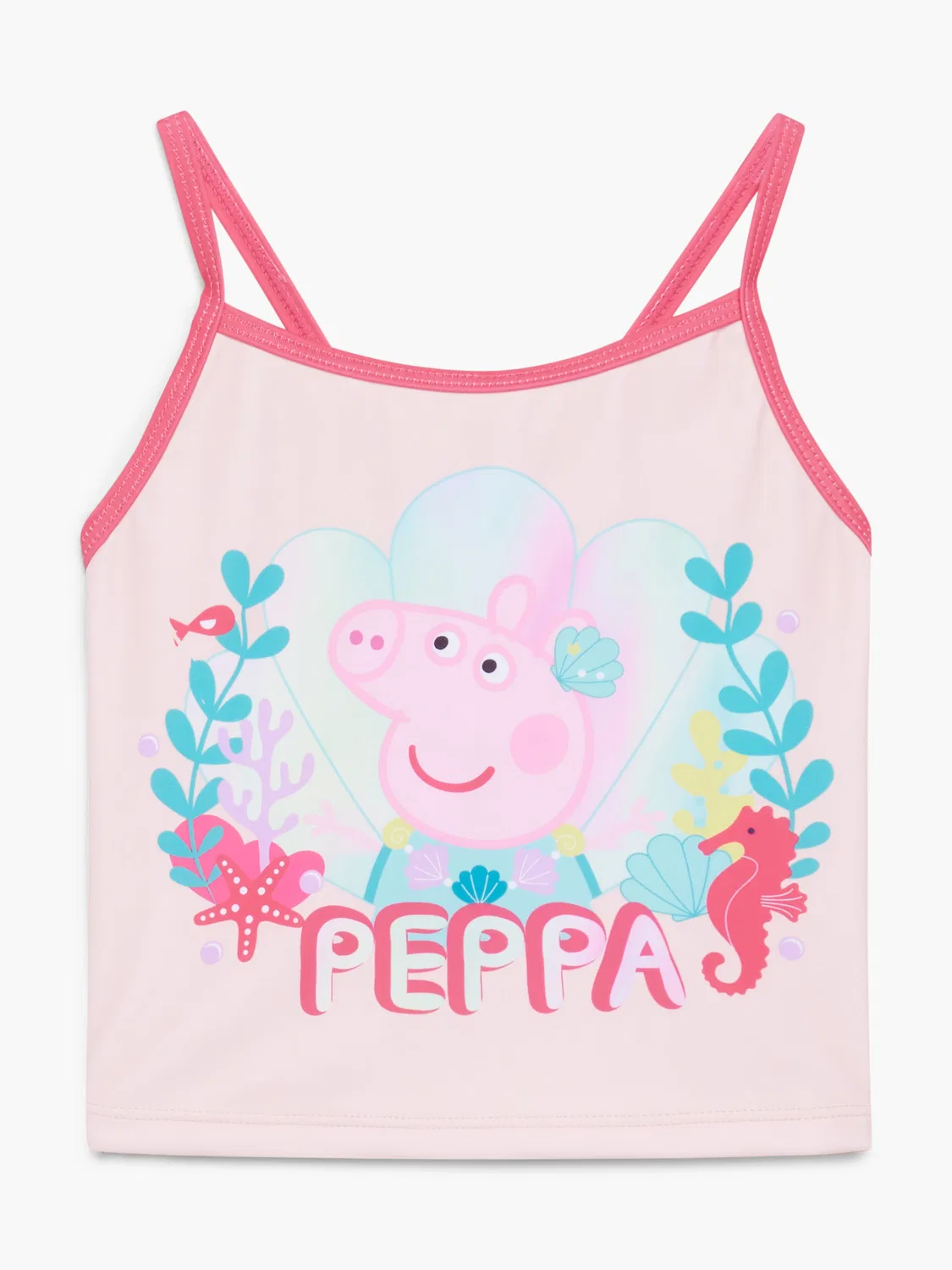 Детский спортивный купальник Peppa Pig, цвет Rose Gold — фото 2