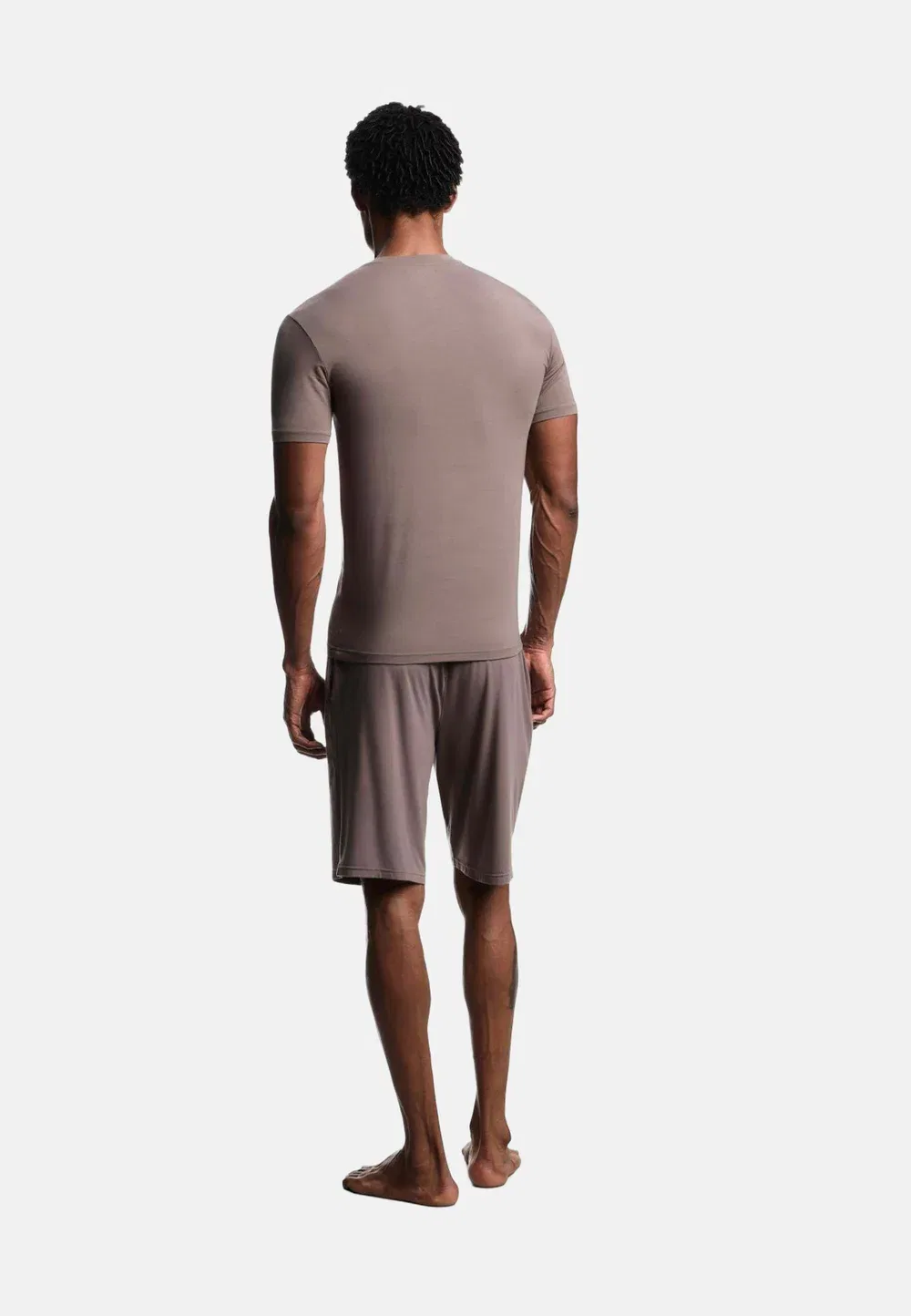 Пижамный комплект Pigiama uomo set - пижамный комплект Emporio Armani, Marroncino — фото 2