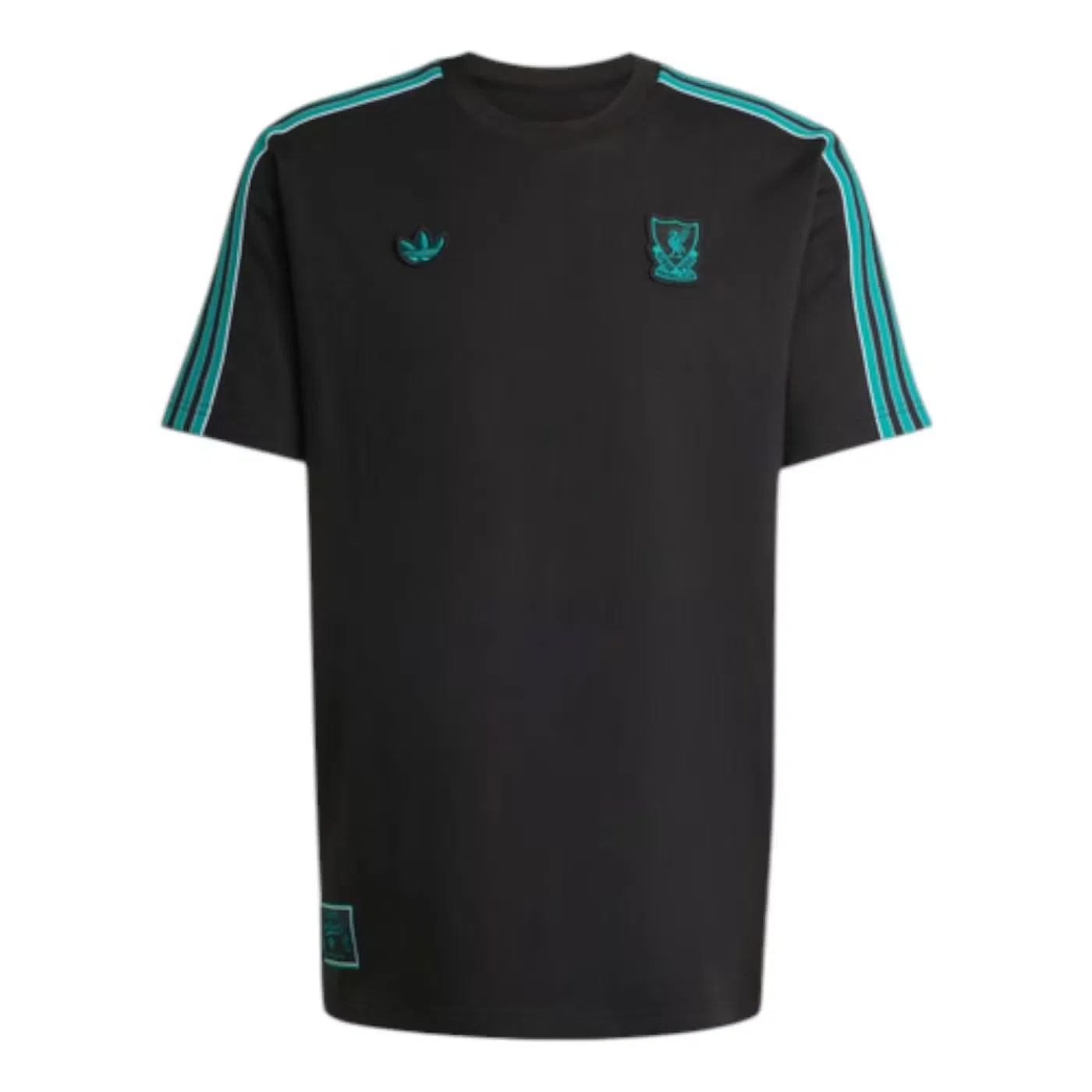 Футболка с принтом Liverpool FC Terrace Icons Adidas, черный