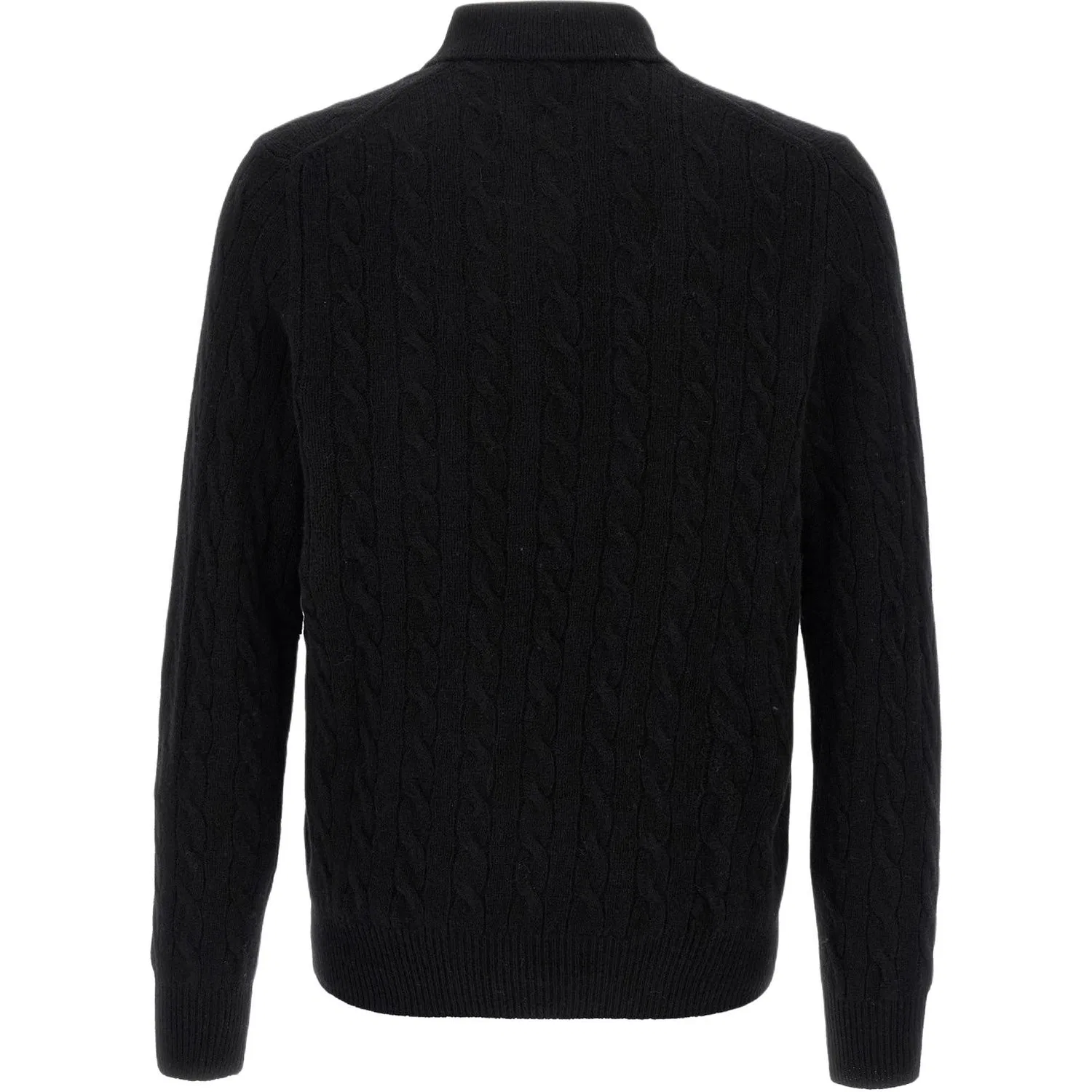Мужской свитер с косами Polo Ralph Lauren, Polo black — фото 3