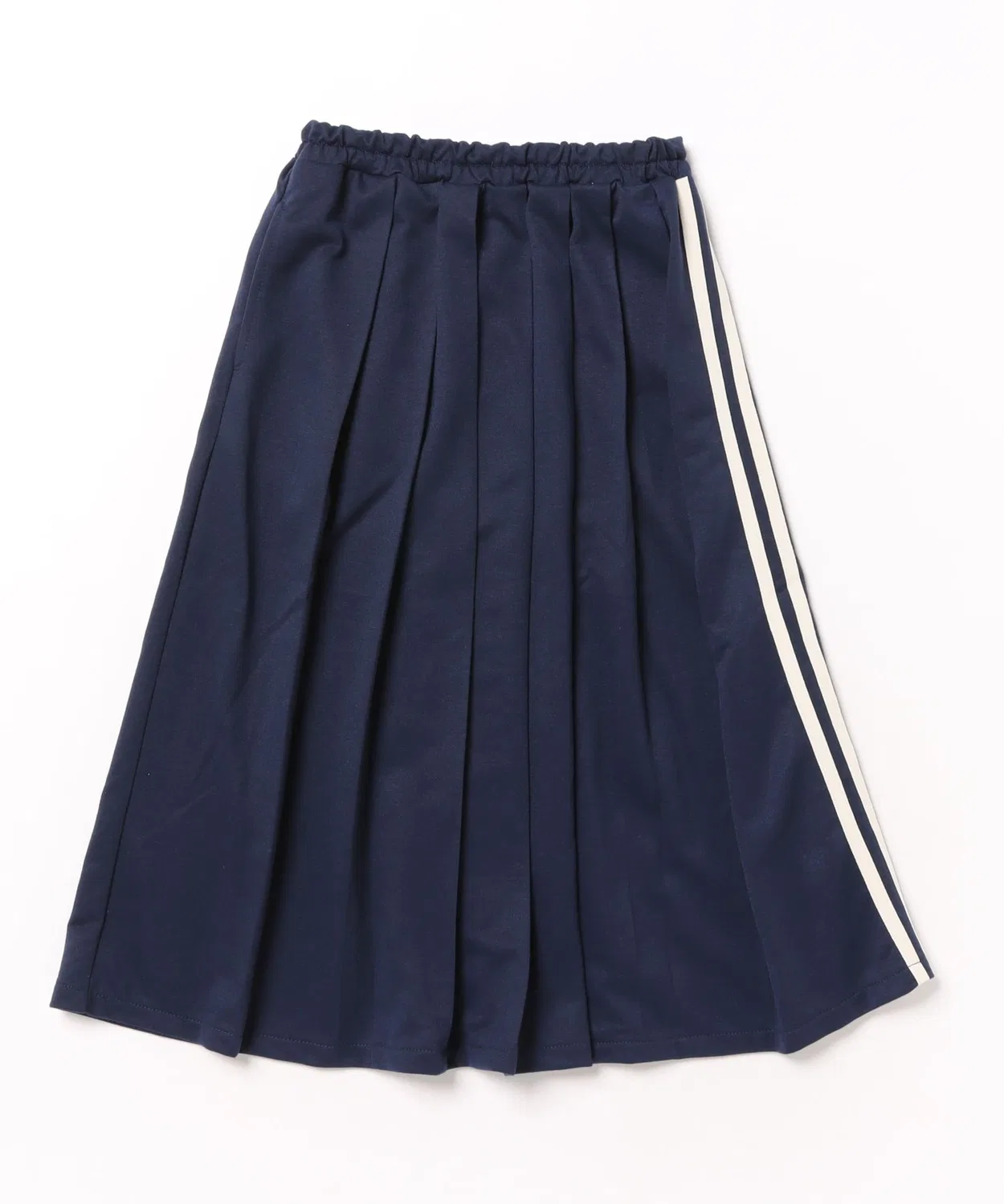 Детская юбка из легкого джерси с плиссировкой NEEDLE WORKS, Navy