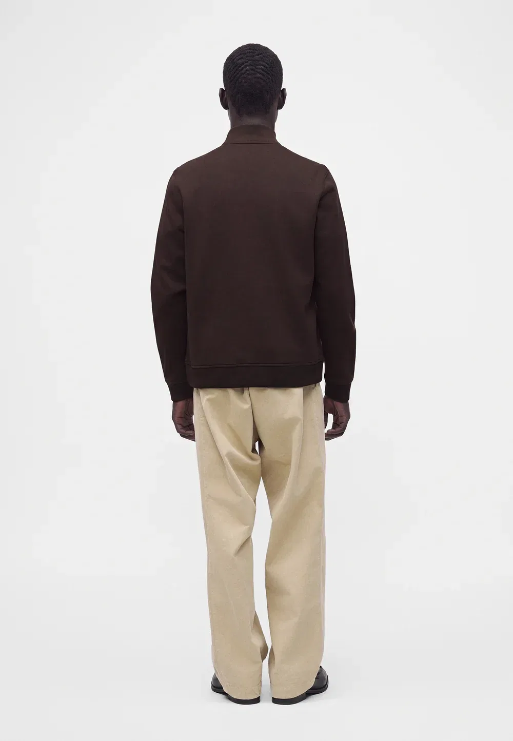 Толстовка на молнии Emporio Armani, Black Coffee — фото 3