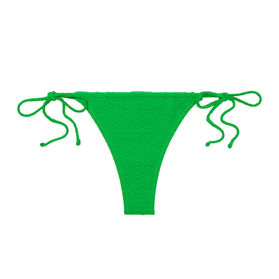 

Плавки бикини Victoria's Secret Swim Mix & Match String Thong Fishnet, зеленый