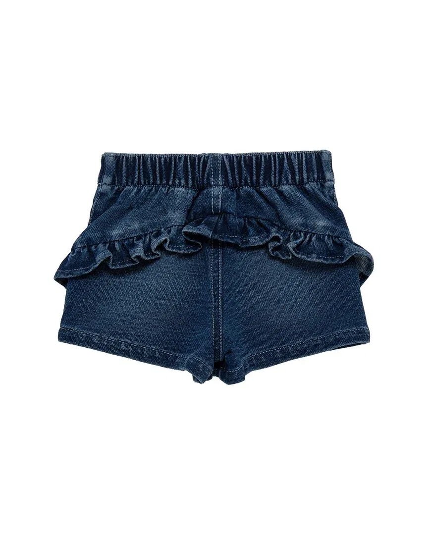 Детские шорты с оборками Knit Denim Habitual, коричневый — фото 2