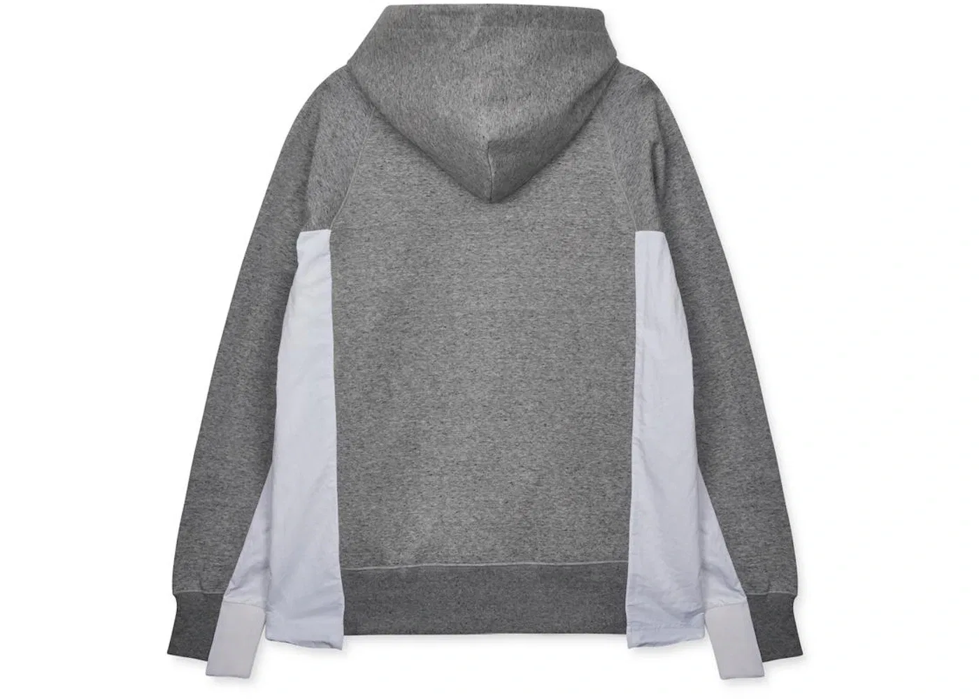 Мужской худи с длинным рукавом Nike x Sacai Hoodie Nike, Dark Grey Heather — фото 2