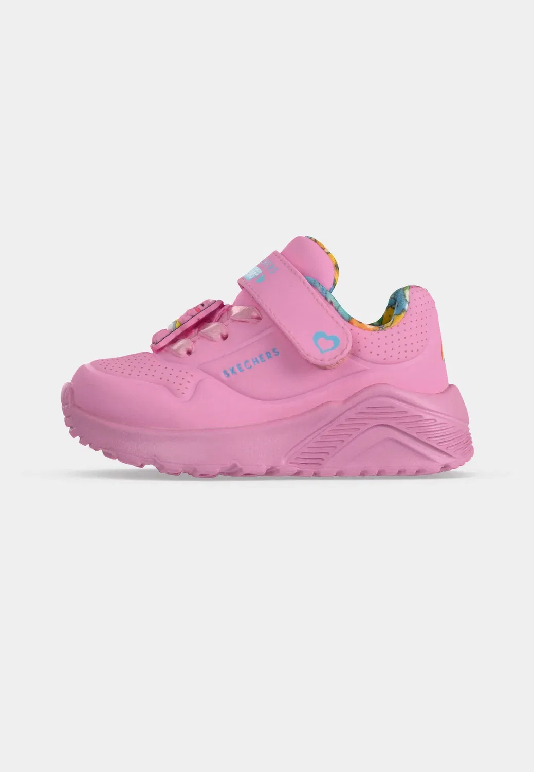 Кроссовки Uno Lite Skechers, Pink/Multi-Coloured — фото 2