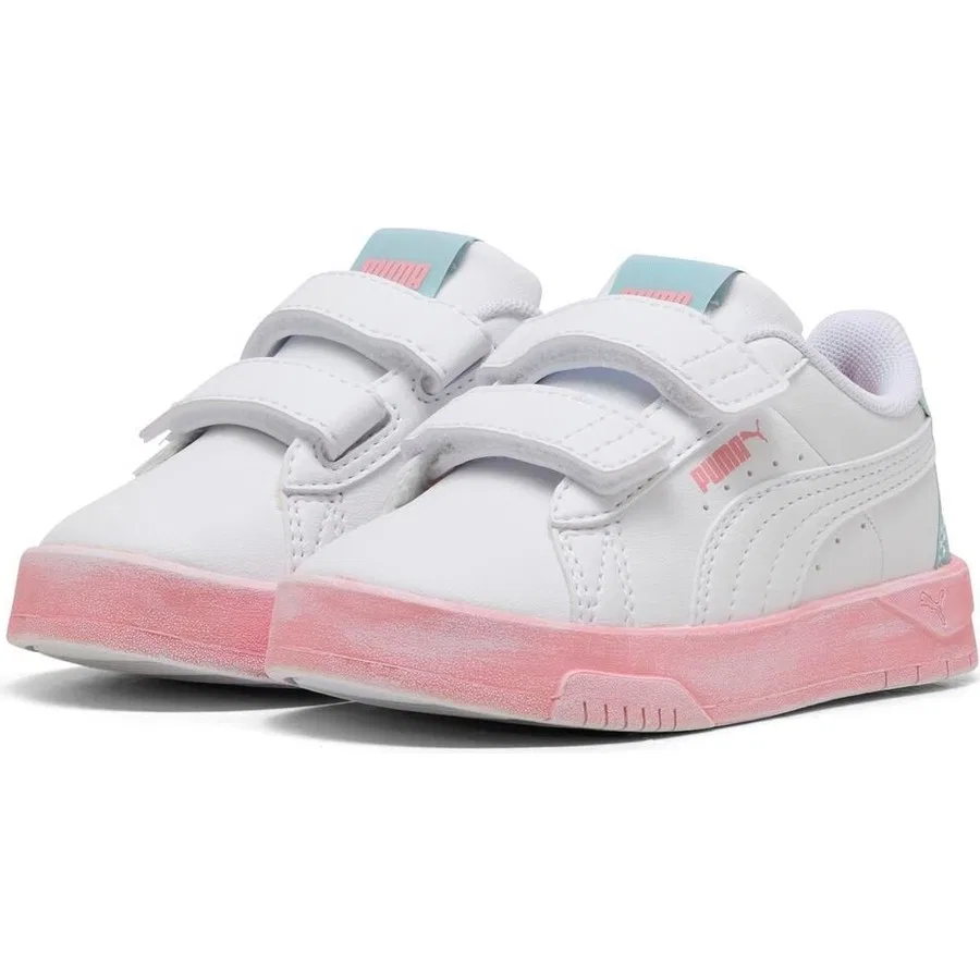 Кроссовки повседневные с липучками Jada Classic Space Puma, Белый — фото 4