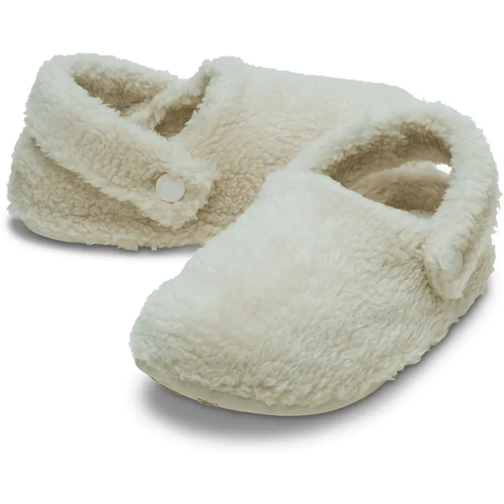 Тапочки Classic Cozzzy T Crocs, бежевый — фото 4