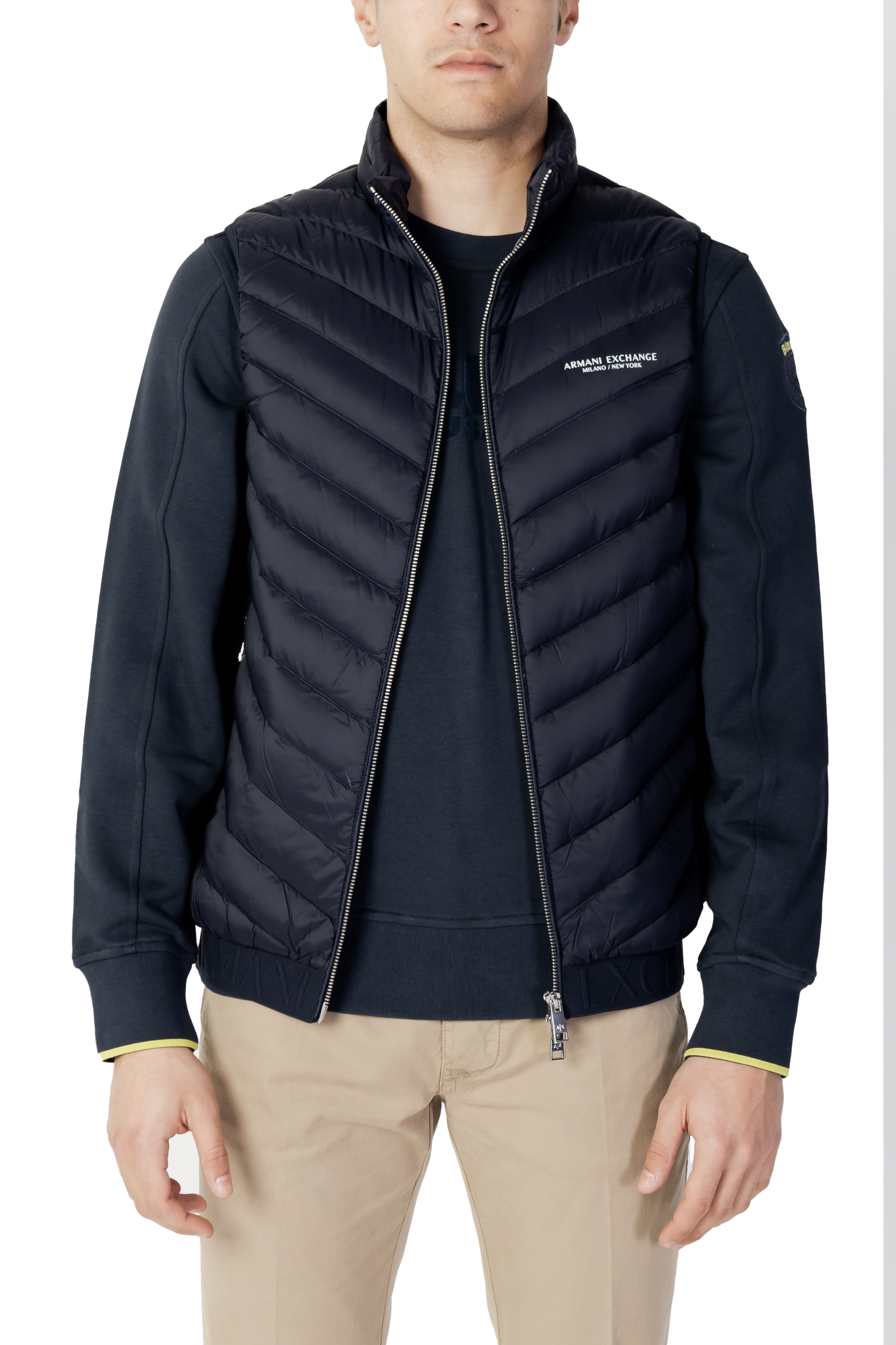 

Жилет Armani Exchange утепленный, синий