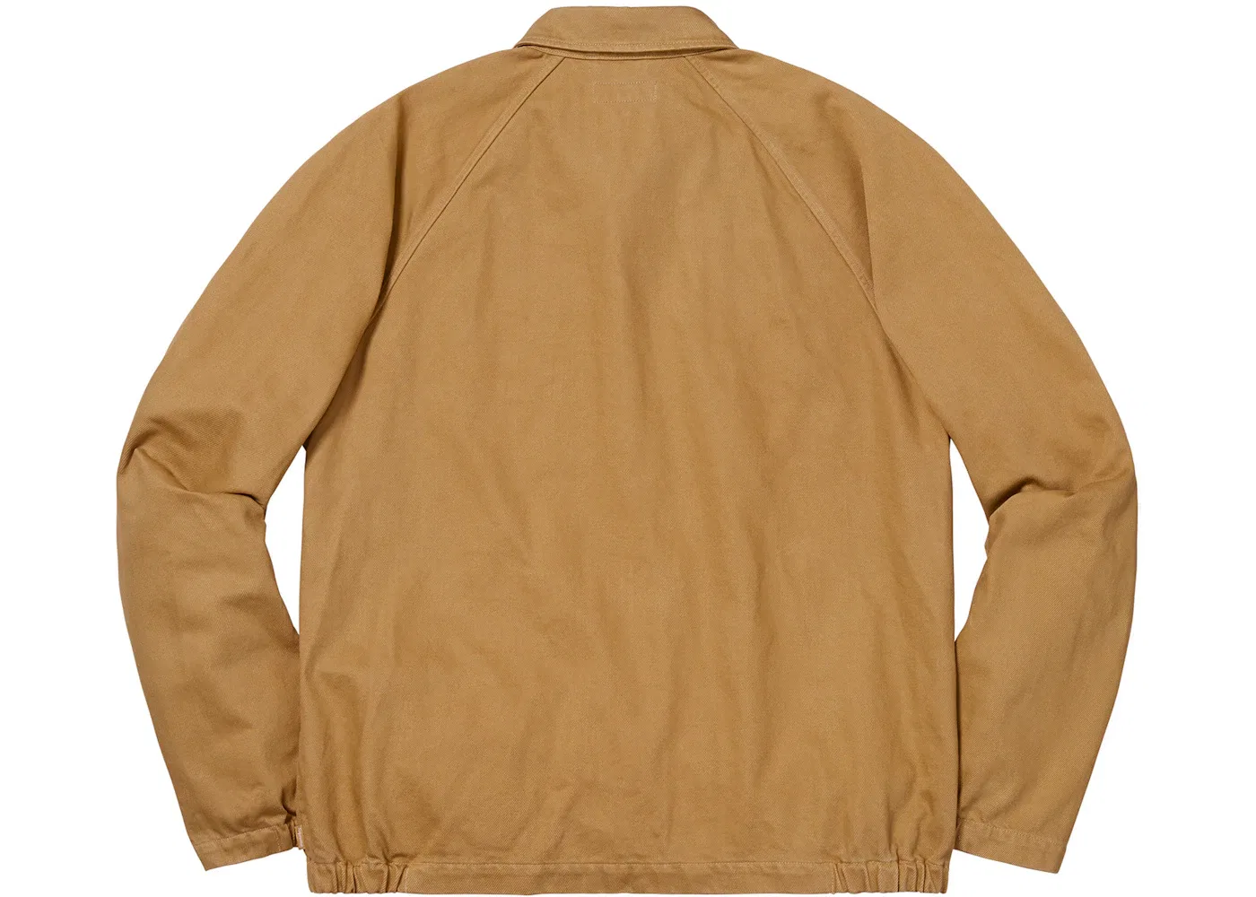Мужская куртка на кнопках твиловая Snap Front Twill Supreme, цвет Light Gold — фото 2