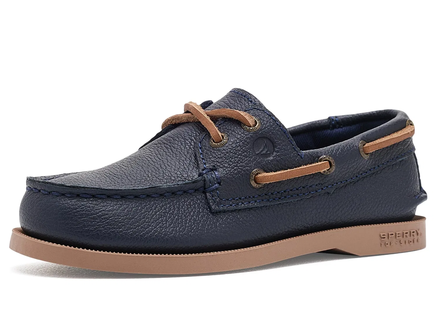 Лодочные туфли Authentic Original (для маленьких и больших детей) Sperry Kids, Midnight Blue — фото 2