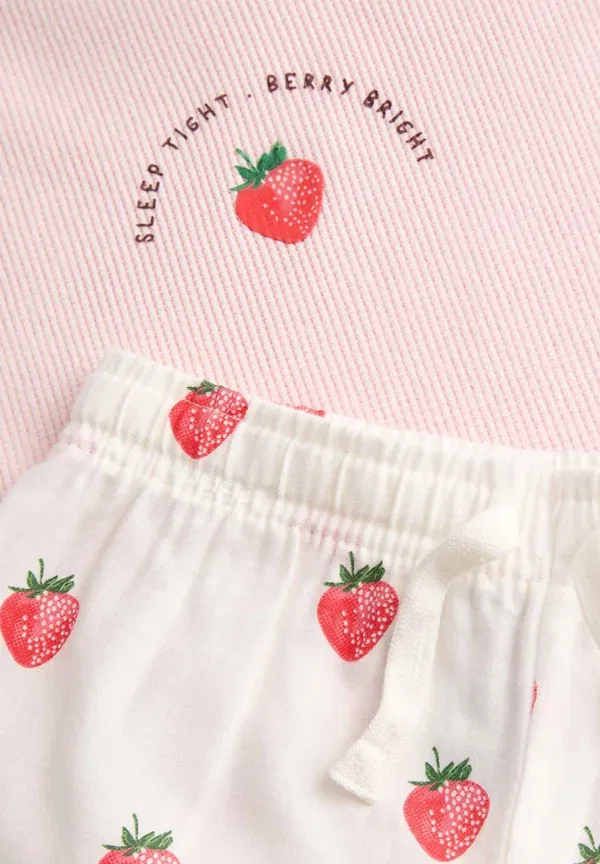 Пижамный комплект с принтом Strawberry Graphic Set Marks & Spencer, мультиколор — фото 3