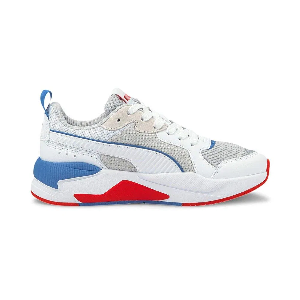Детские кроссовки для мальчиков с шнуровкой X-Ray Jr PUMA, Bianco — фото 4