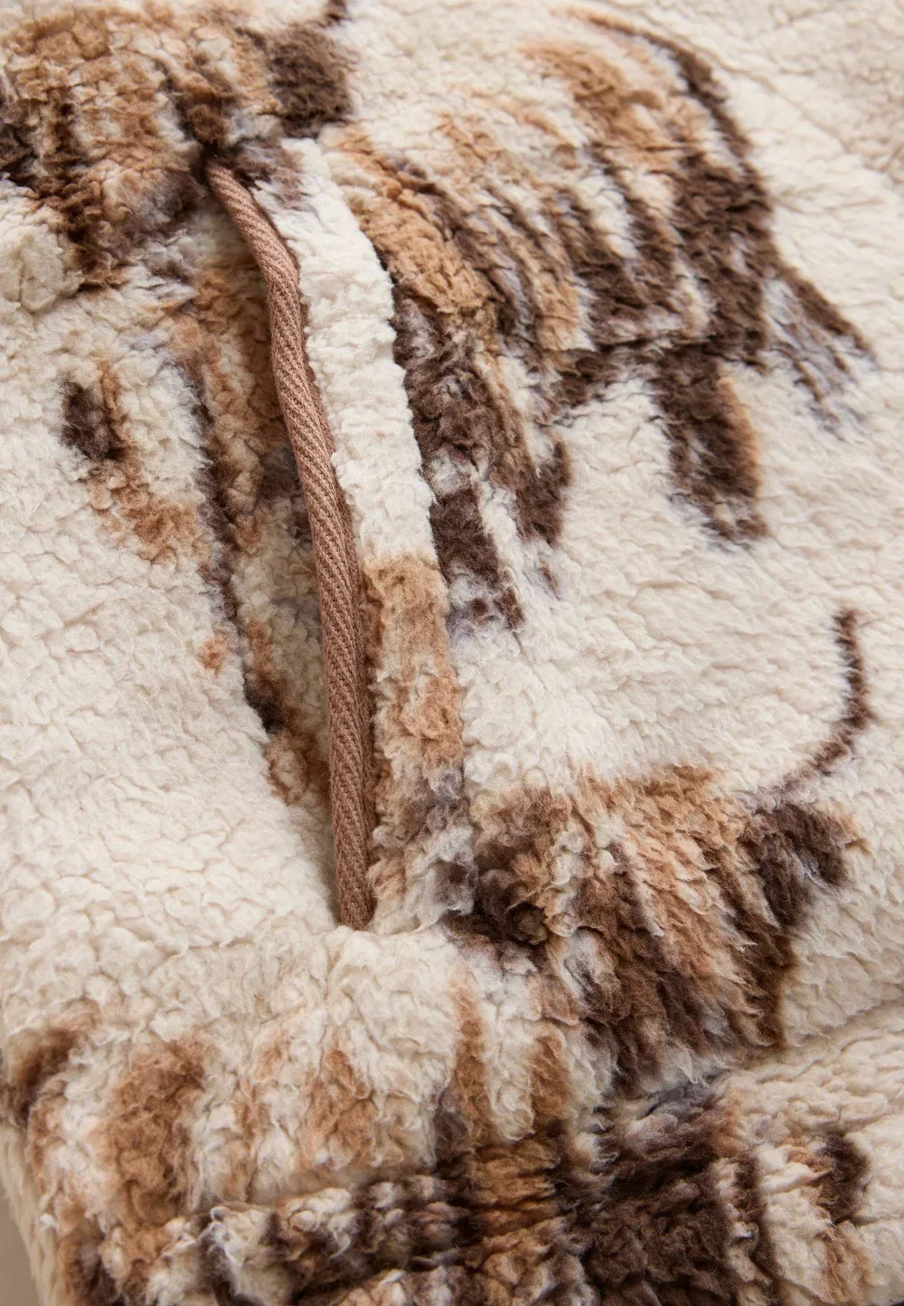 Куртка из флиса стандартного кроя с молнией до середины груди Next, Neutral Hamish The Highland Cow — фото 3