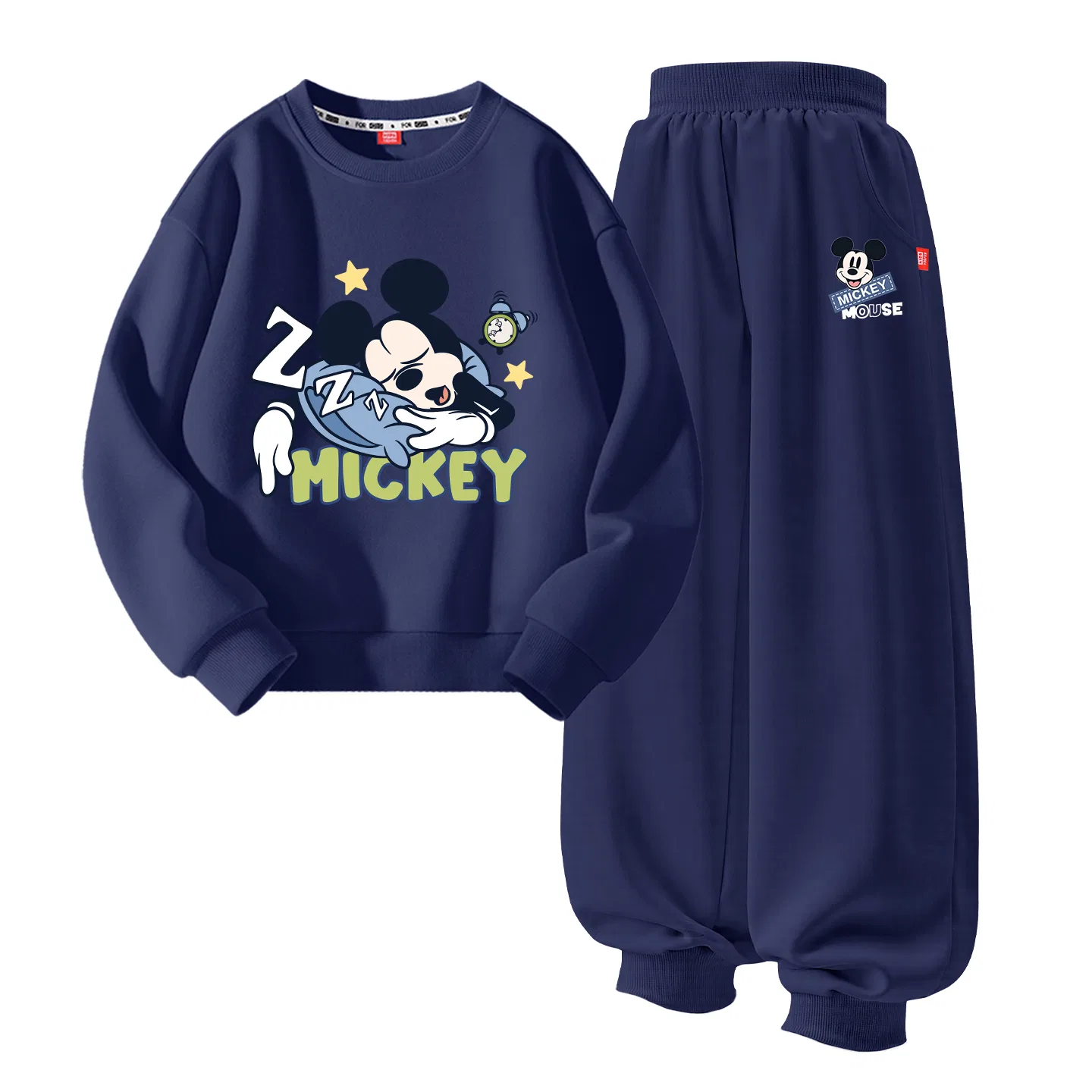 Детский спортивный костюм с принтом Disney Di Youche Navy Blue+Di Happy Chi Navy Blue — фото 4