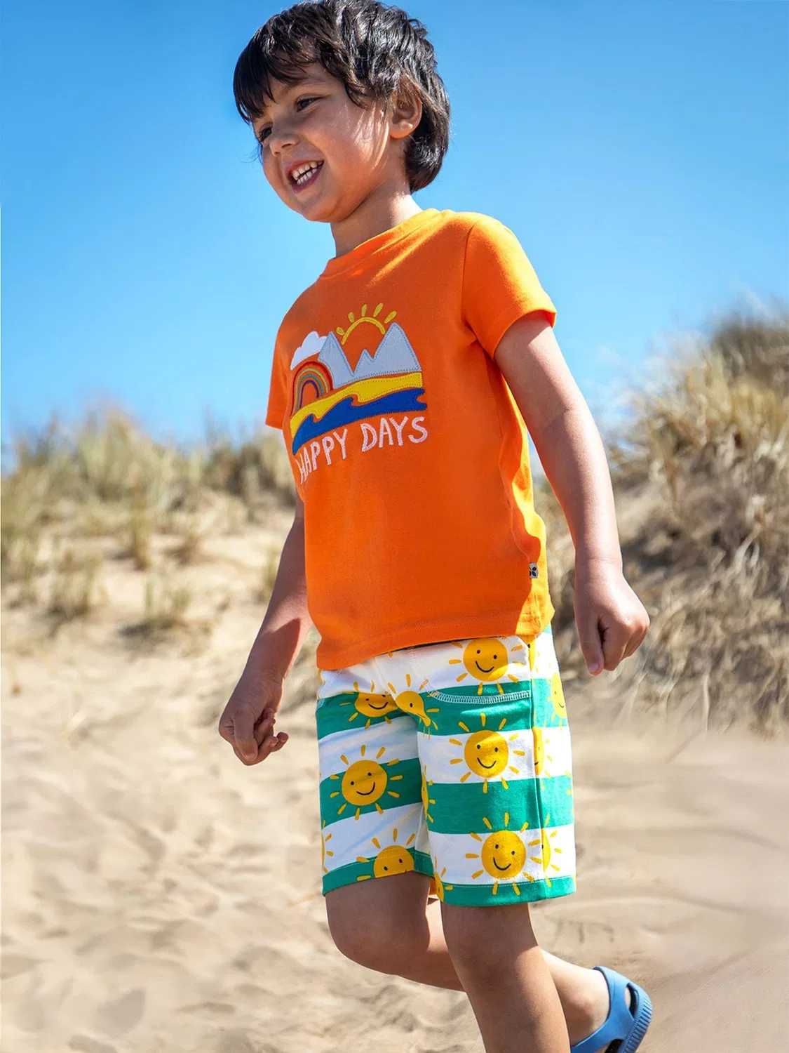 Футболка с аппликацией Carsen Frugi, оранжевый