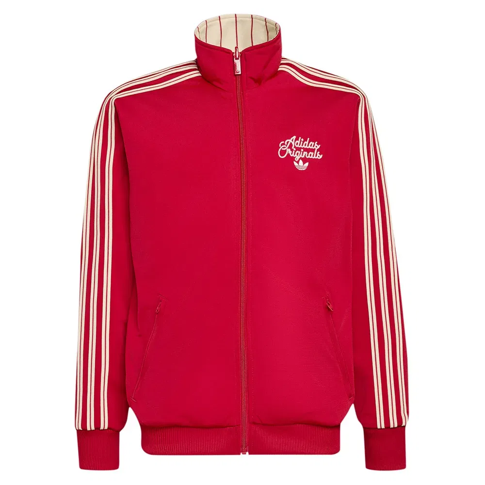 Детский свитшот с молнией Firebird Loose Reversible Track Adidas Originals, Red — фото 3