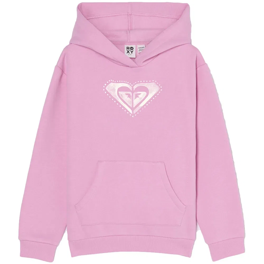 Детское худи для девочек с принтом Roxy Surf Feeling Roxy, Pink