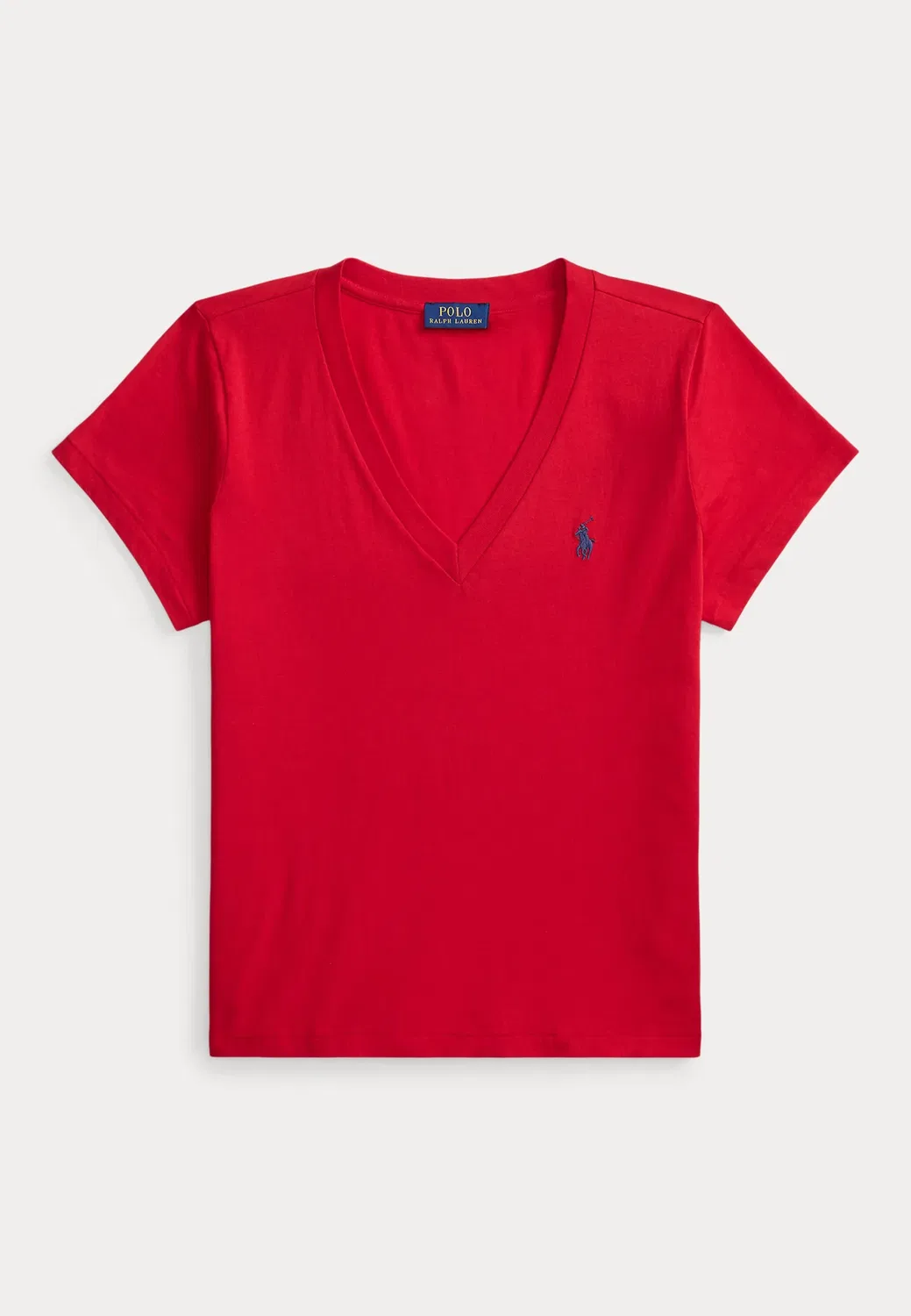 Простая футболка Polo Ralph Lauren, Very Red — фото 4