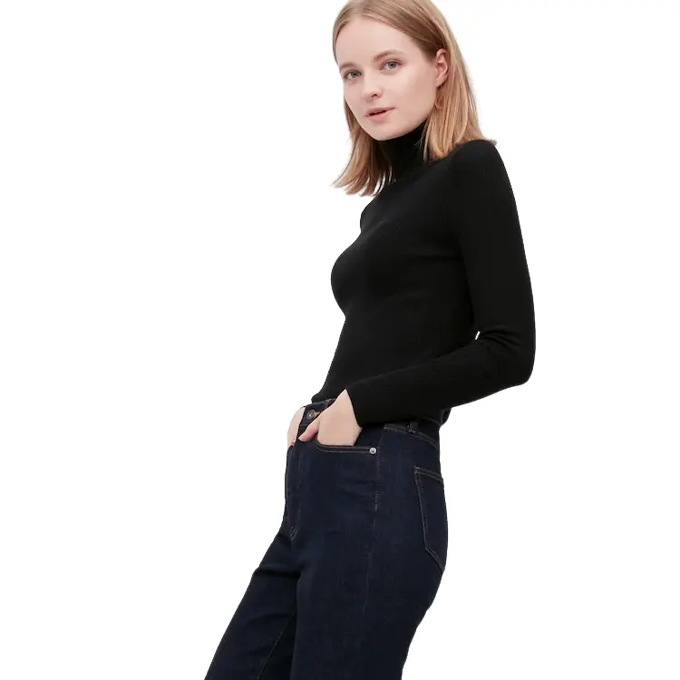 

Водолазка Uniqlo Extra Fine, черный