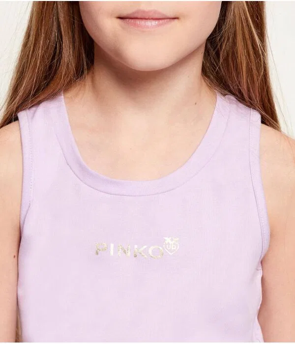 Детский топ для девочек Regular Fit Pinko Up, Lavanda — фото 4