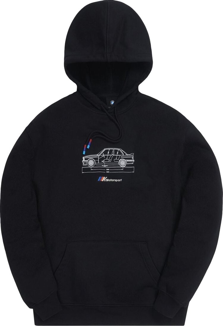 

Худи Kith For BMW Side Dimensions Hoodie 'Black', черный