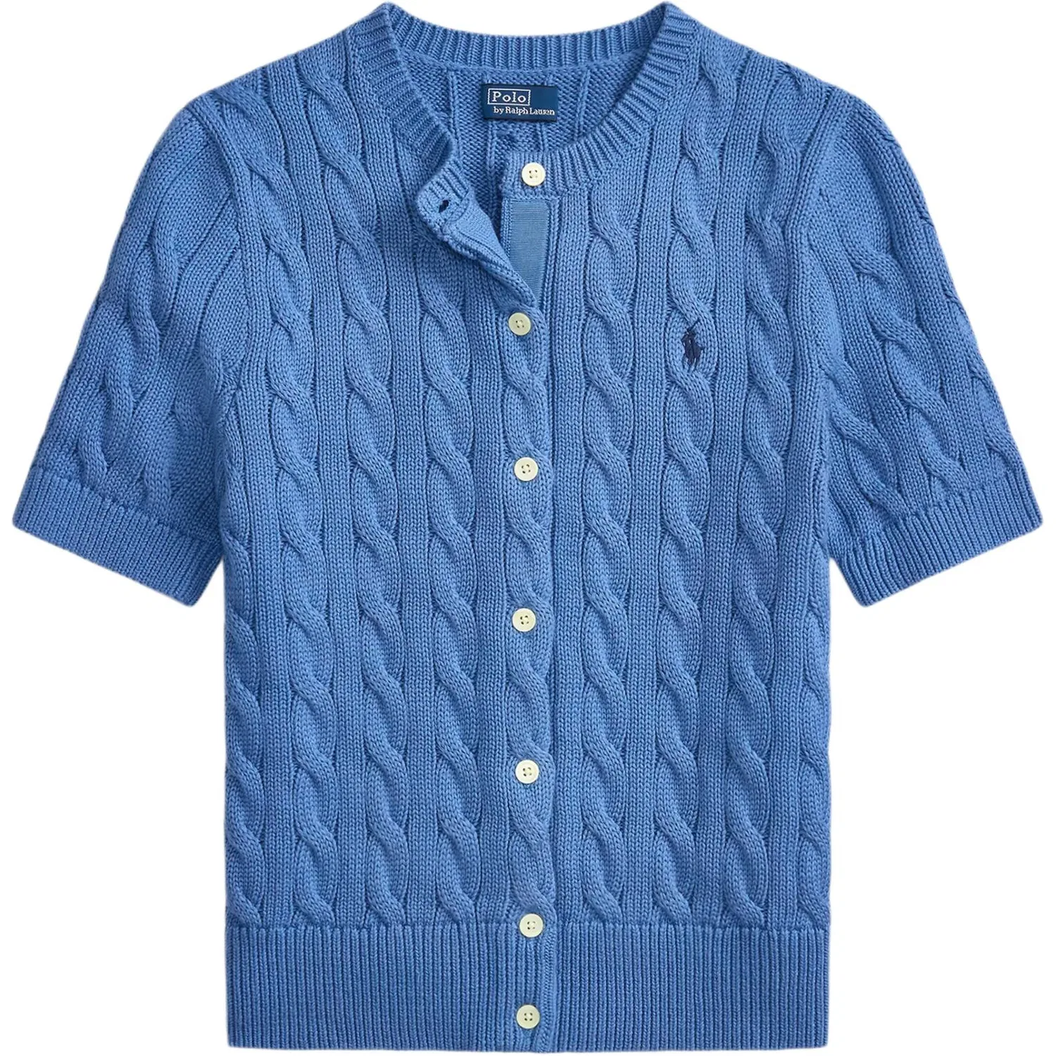 Женский джемпер с круглым вырезом Polo Ralph Lauren, Blue