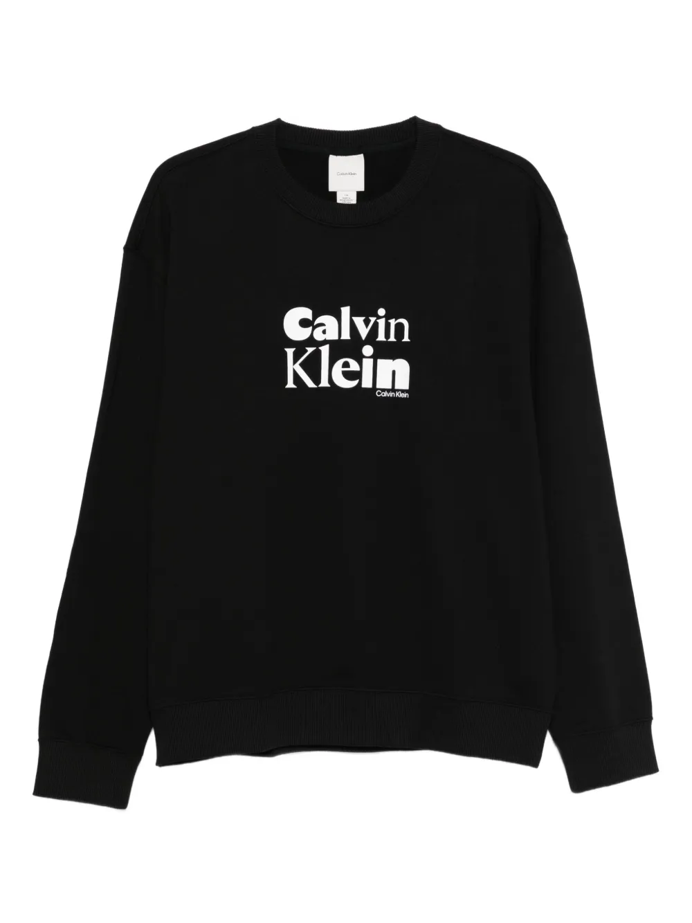 

Толстовка с логотипом Calvin Klein, черный