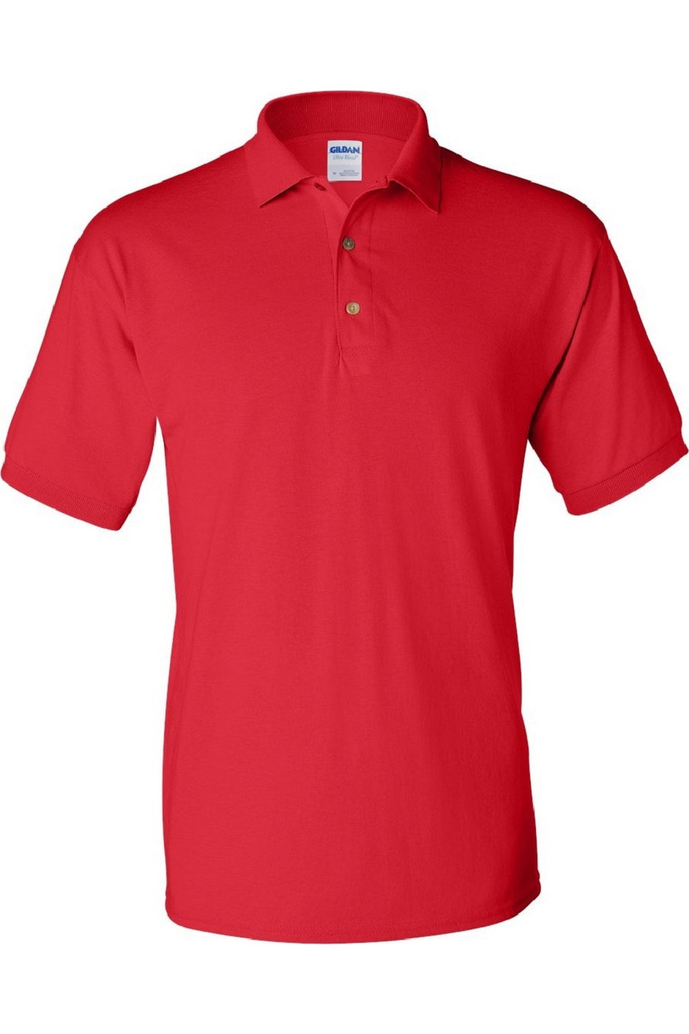 

Рубашка поло с коротким рукавом Gildan Adult DryBlend Jersey, красный