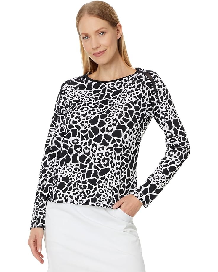

Топ Tail Activewear Carnegie Crew Tennis Top, цвет Dynasty