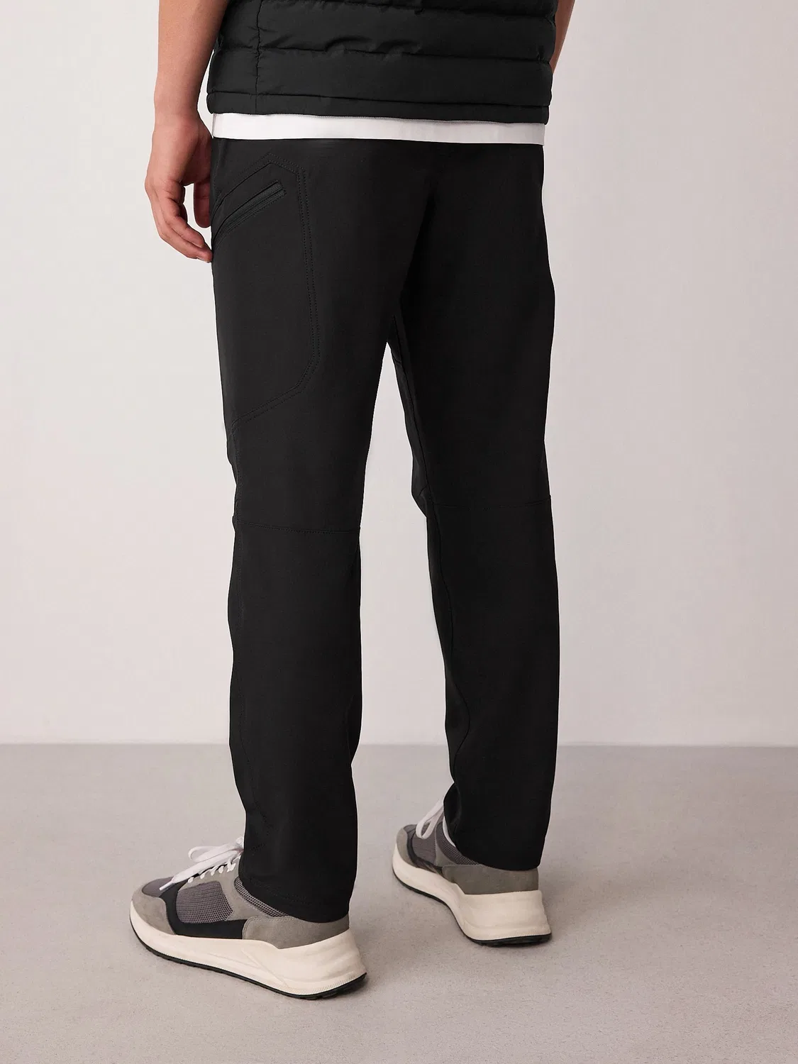 Брюки карго утилитарные DryTech, Slim Fit Next, черные — фото 2