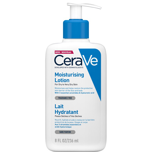 

Увлажняющий лосьон CeraVe Moisturising Lotion, 236 мл, Белый, Увлажняющий лосьон CeraVe Moisturising Lotion, 236 мл