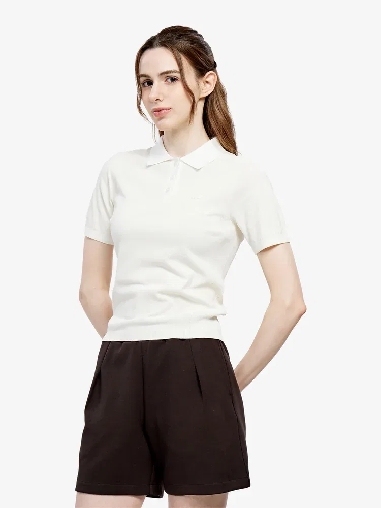 Свитер Polo LACOSTE Basic, Ivory